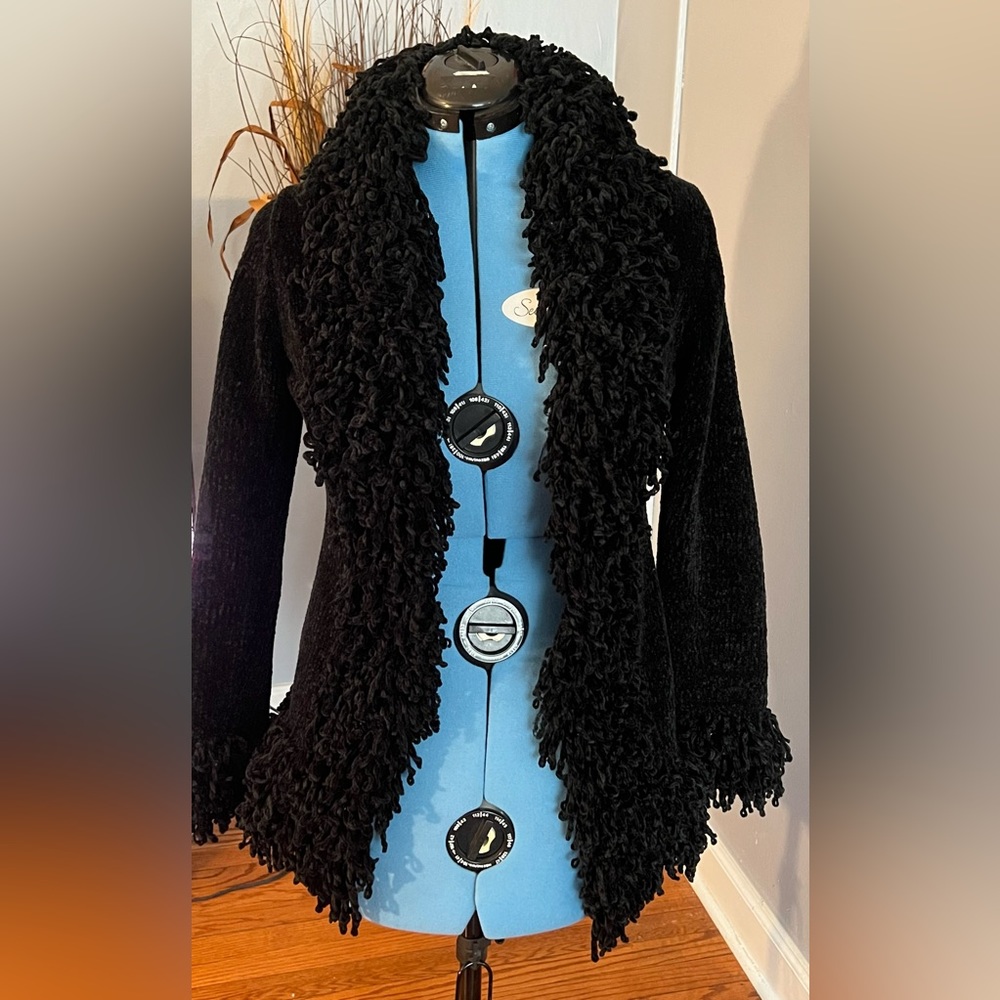 HALUKOKO MAXI SWEATER COAT NEW WITH TAGS